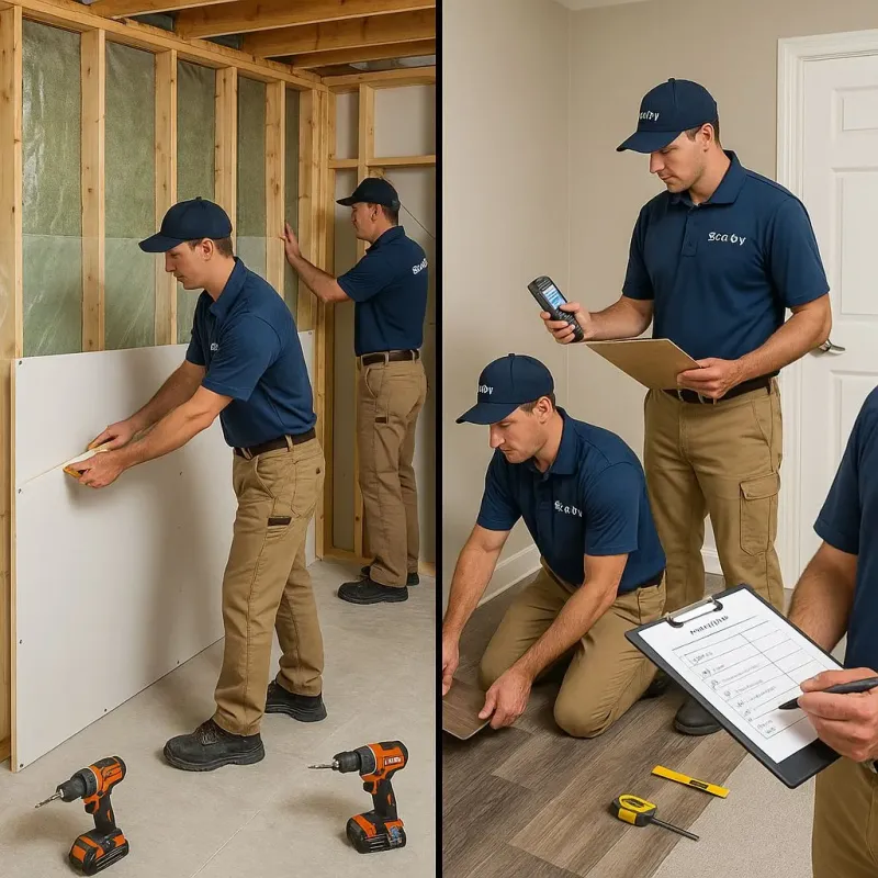 Repairs and Reconstruction process in Washington, NJ