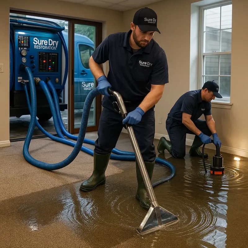 Water Extraction and Removal process in Washington, NJ